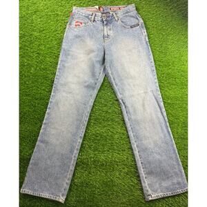 Team Jeans Mississippi State Womens Size 8 Straight Leg Blue Denim Jeans NWT SEC